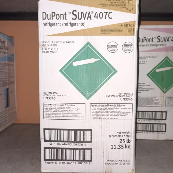 Jual cusss order] Freon R407 Dupont USA 11,3kg | Shopee Indonesia