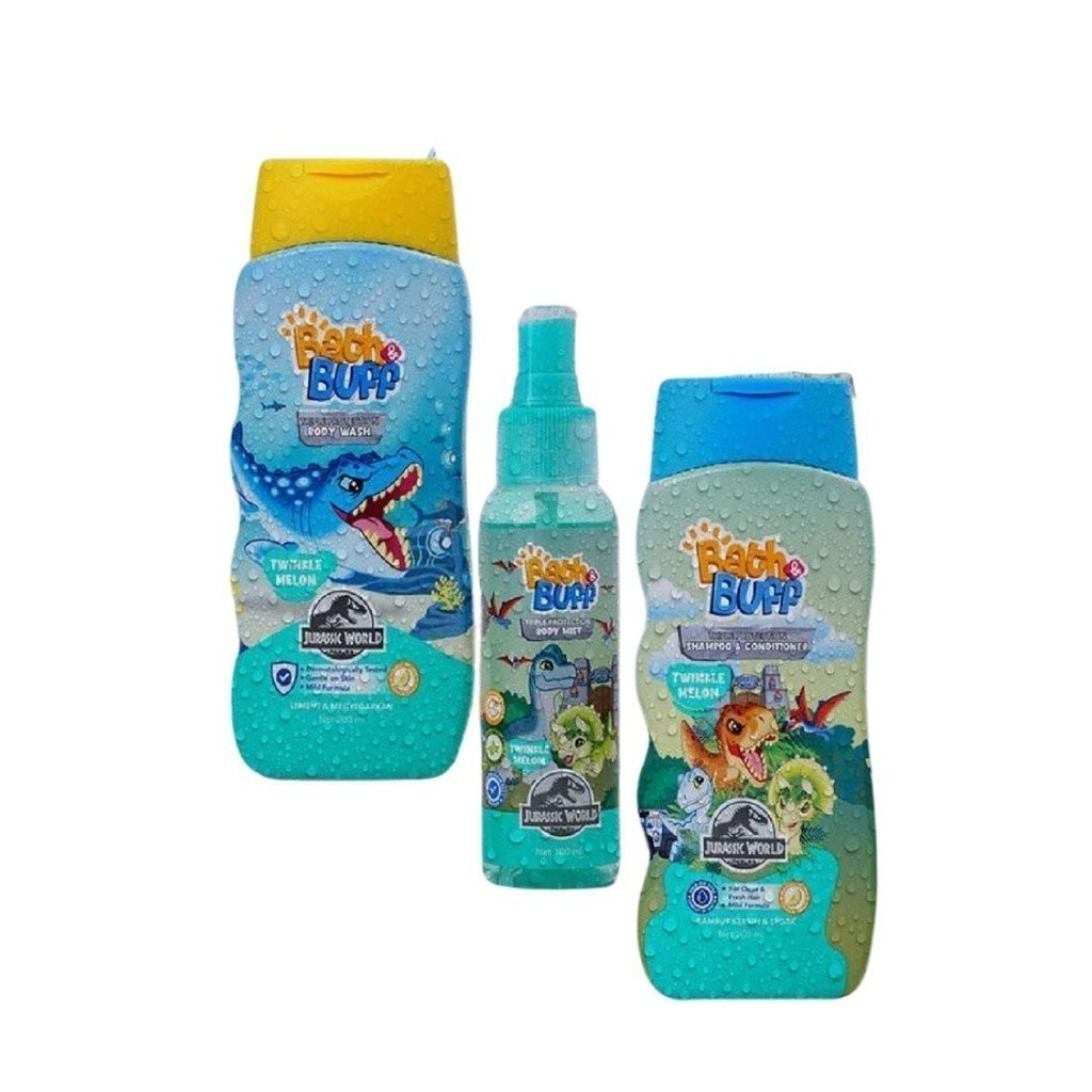Jual Bath and Buff Twinkle Melon SERIES | Body Wash Triple Protection ...