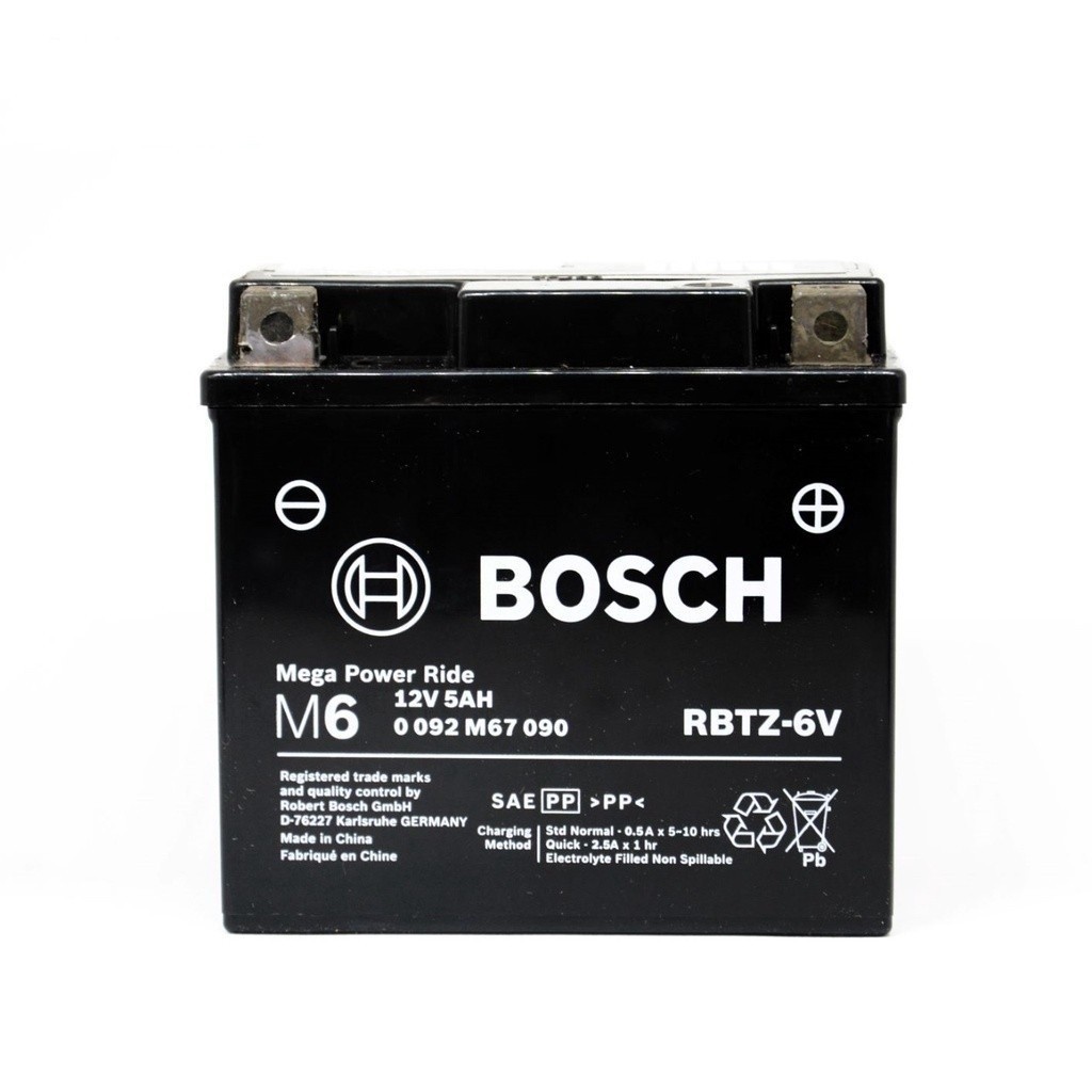 Aki Motor Honda Vario 125 & 150 Bosch RBTZ-6V