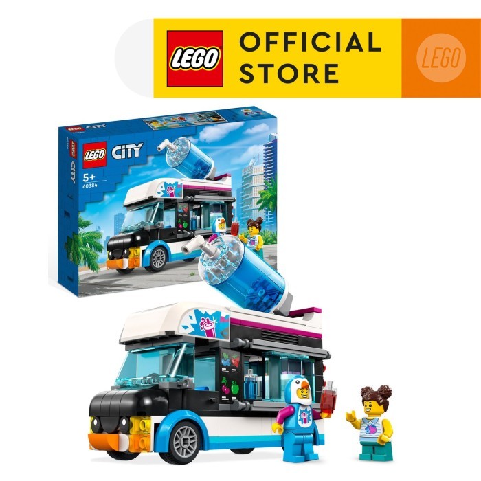 Jual Lego City 60384 Penguin Slushy Van Building Toy Set (194 Pieces ...