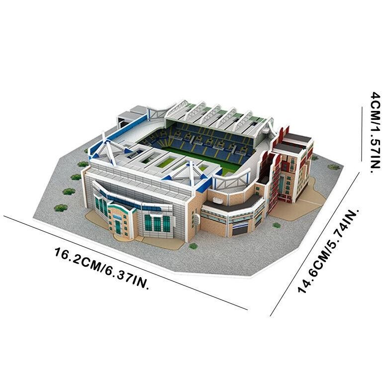 Jual VIRAL 3D Puzzle Stadion Sepakbola KECIL: Miniatur San Siro Old ...