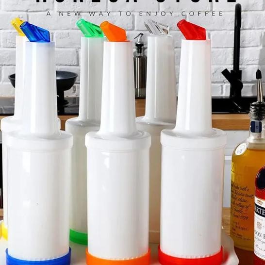 Jual Botol Gula/ Botol Jus - Disser 1 Liter / Simple Sirup 1Lt | Shopee ...