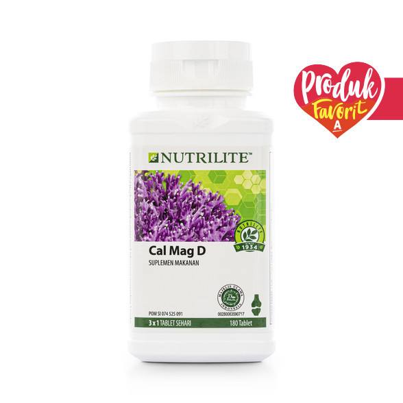 Jual NUTRILITE CALMAG D UNTUK KESEHATAN TULANG 180 EA AMWAY ORIGINAL ...