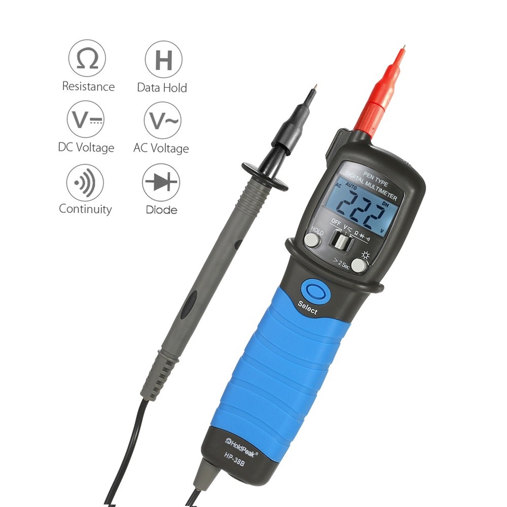 Jual [PM] Holdpeak latar belakang LCD Tampilan pena Jenis Digital ...