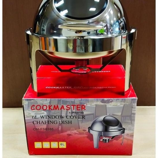 Jual Cookmaster Window Cover Chafing Dish / Food Warmer 6 L Cmfs6386 ...