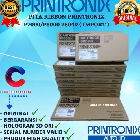 Jual Printronicx P8000/P7000 Standar Life Cartridge Ribbon(P/N 255049 ...