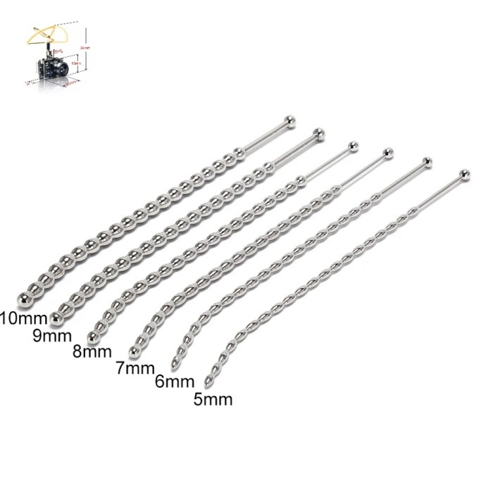 Jual Jual Alat Sonde Urethra Urethral Sounding Rod Stainless Steel Tipe ...