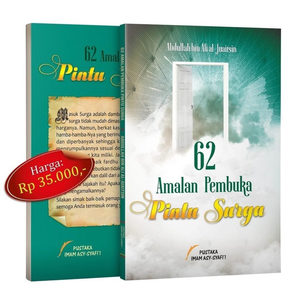 Jual Buku 62 Amalan Pembuka Pintu Surga Abdullah Bin Ali Al Juaitsin