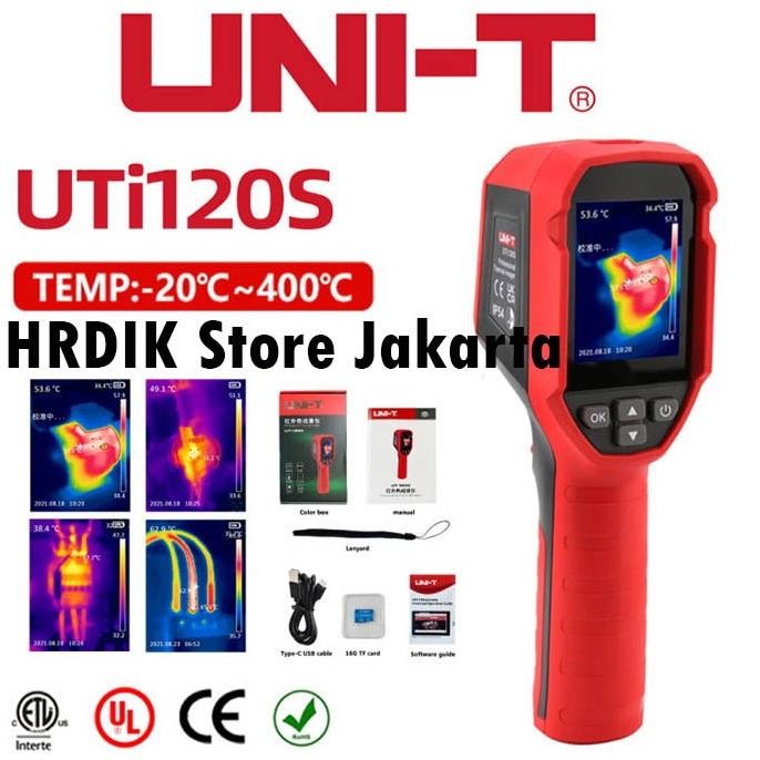 Jual Jual! Camera Infrared Thermal Imager Uti120S Uni-T Thermometer ...