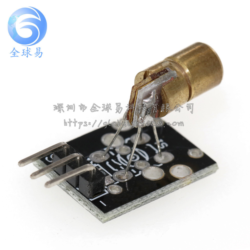 Jual Laser head sensor module KY-008 Laser tube module Laser sensor ...
