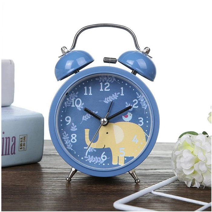 Jual HUARI Jam Weker Alarm Analog Clock Night Light easy view - M04 ...