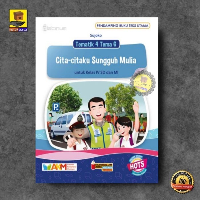 Jual BUKU TEMATIK SD KELAS 4 TEMA 1 2 3 4 5 6 7 8 9 AKM - HOTS PLATINUM ...