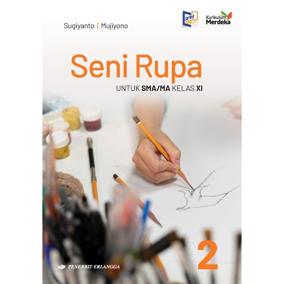 Jual 0047400020 - BUKU ERLANGGA (ORIGINAL) SENI RUPA SMA/MA KELAS 11 ...