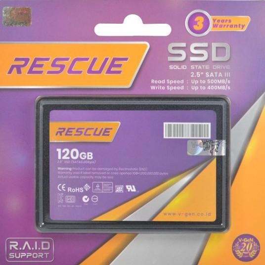 Jual Ssd Solite State Drive 128Gb V-Gen Platinum Rescue Sata 3 | Shopee ...