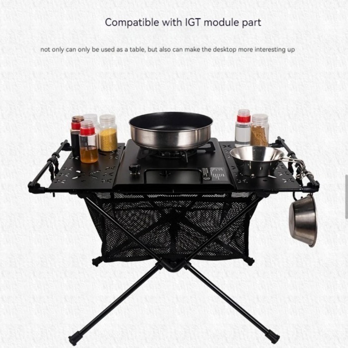 Jual FLASHSALE!! CLS IGT HANDHELD TACTICAL CAMPING TABLE Meja Lipat ...