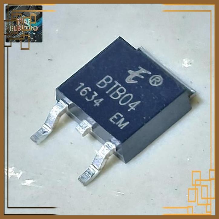 Jual [SRE] BTB04 To-252 SMD BTB04-800 BTB04-600BW Triac 4A 50mA ...