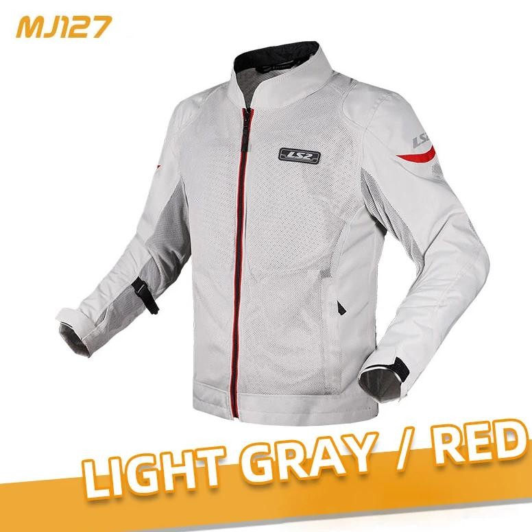 Jual ls2 mj127 motorcycle jacket moto racing riding clothing armor ...