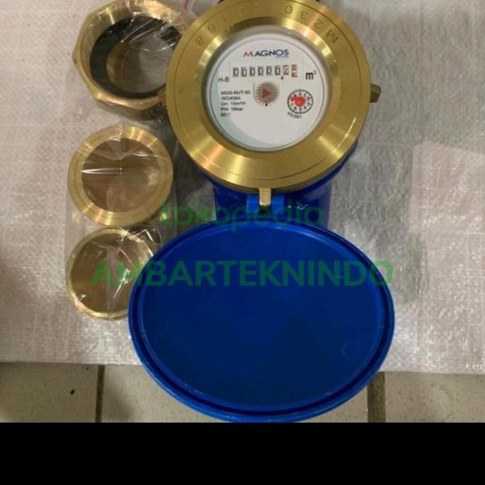 Jual Jual Water Meter MAGNOS Size 2 Inch DRAT DN50mm / Meteran Air ...