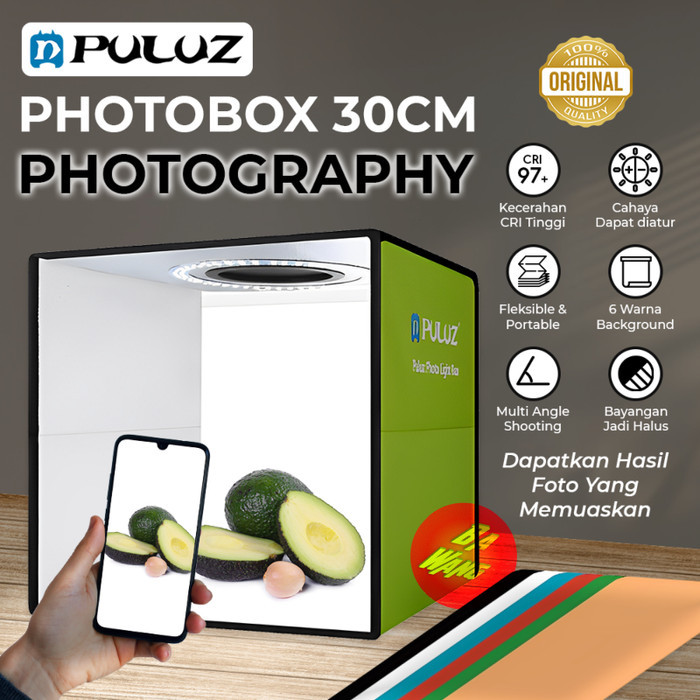Jual HARGA DISC - Foto Photo Light Box 30cm 112 LED Photobox FotoBox ...