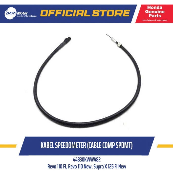 Jual 44830KWWA82 Cable Comp Spdmt (Kabel Speedo) Revo 110, Supra X 125 ...