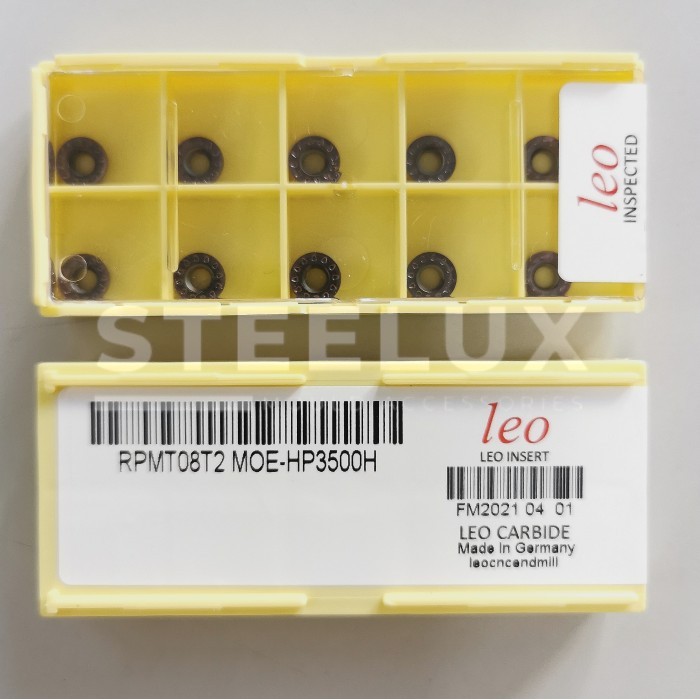 Jual Insert Carbide LEO RPMT08T2MOE HP3500H R4 / MP5000H R4 RPMT 08T2 ...