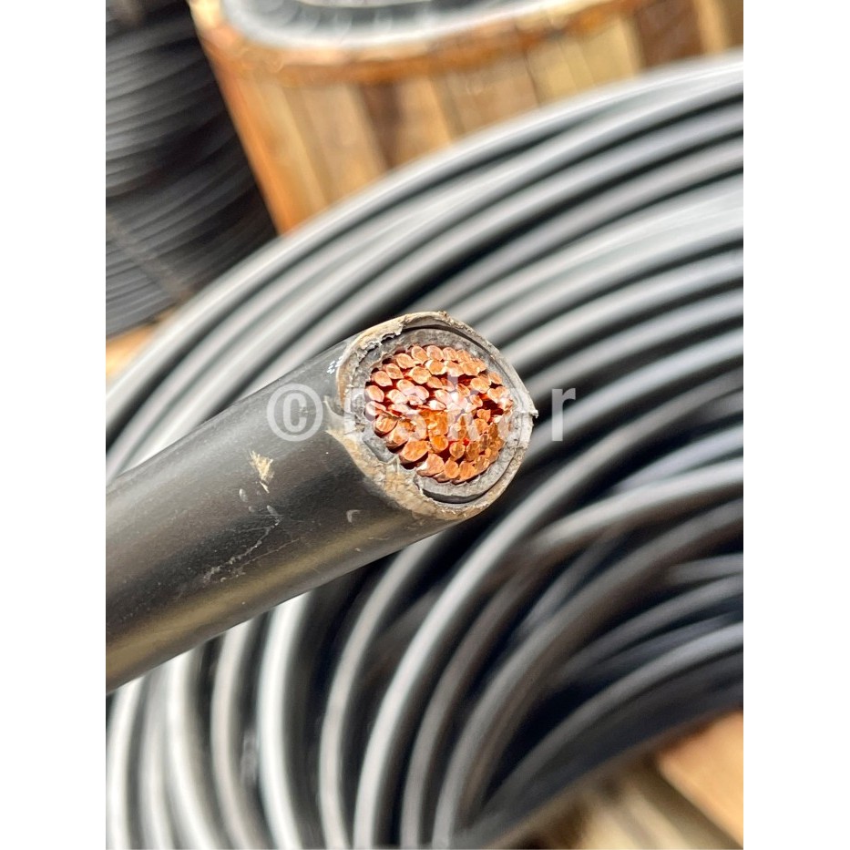 MAS Premium 5-100 m aardkabel, sterke stroomkabel NYY-J 1x4, 6, 10, 16 of 25 elektrische kabel OFC, ring voor installatie buitenshuis, grond (NYY-J 1x10 mm², 30 m