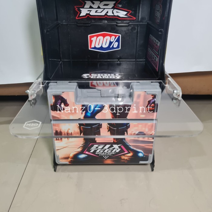 Jual Meja Lipat Akrilik Pitbox Portable Pit Box 15424 Aksesoris ...
