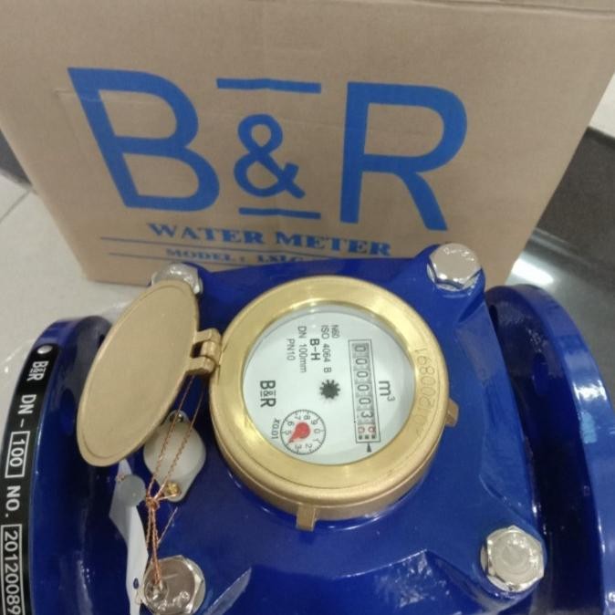 Jual 4 Flow meter 4 inch - Water meter -meteran air -Flowmeter Flange ...