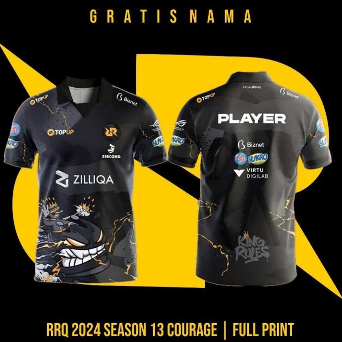 Jual NEW JERSEY RRQ 2024 COURAGE S13 TERMURAH DAN TERBAIK | Shopee ...