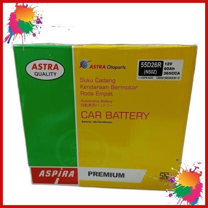 Jual Aspira Aki/Accu/Battery Basah N50Z/N-50Z (55D26R) Canter/Colt ...