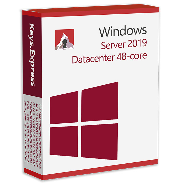 Jual Window Server 2019 Datacenter 48 Core 5 Cal Original Lifetime pack ...