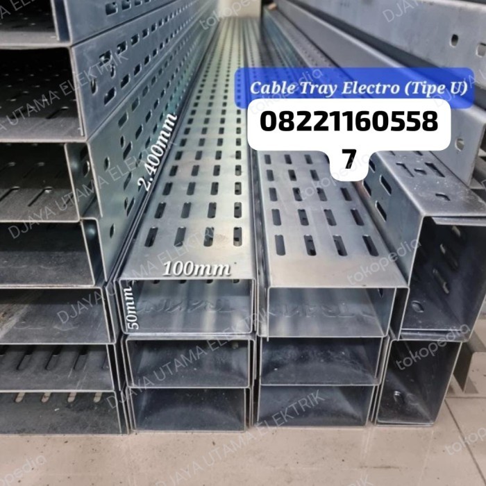 Jual Kabel Tray Type C / U 100X50X2400 Electro / Hotdip Trayindo ...
