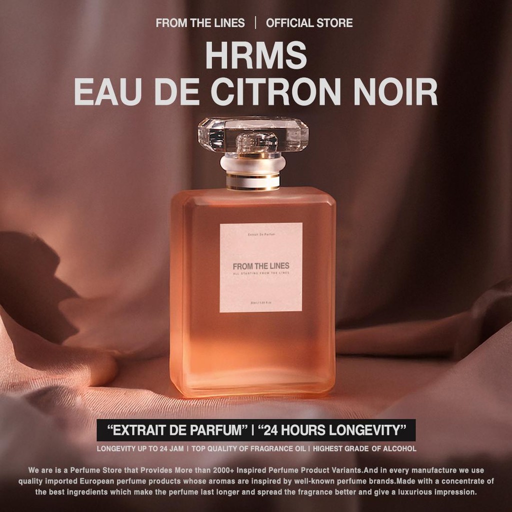 Fragrance Spray Cologne Hermes Eau De Citron Noir Jual FTL