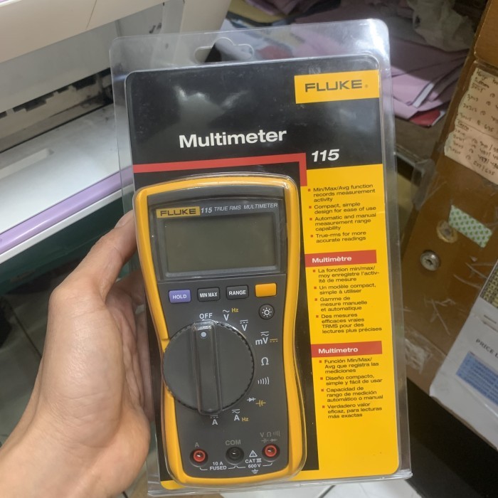 Jual Jual Fluke 115 True Rms Multitester Multimeter Original | Shopee ...