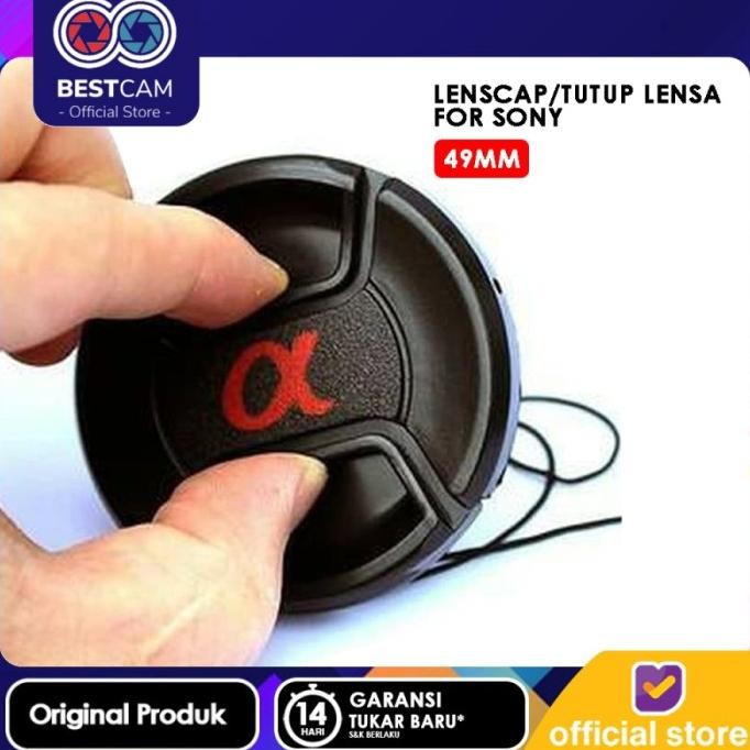 Jual LENS CAP LENSCAP FOR SONY 49MM 52MM 55MM 62MM 67MM TUTUP LENSA ...