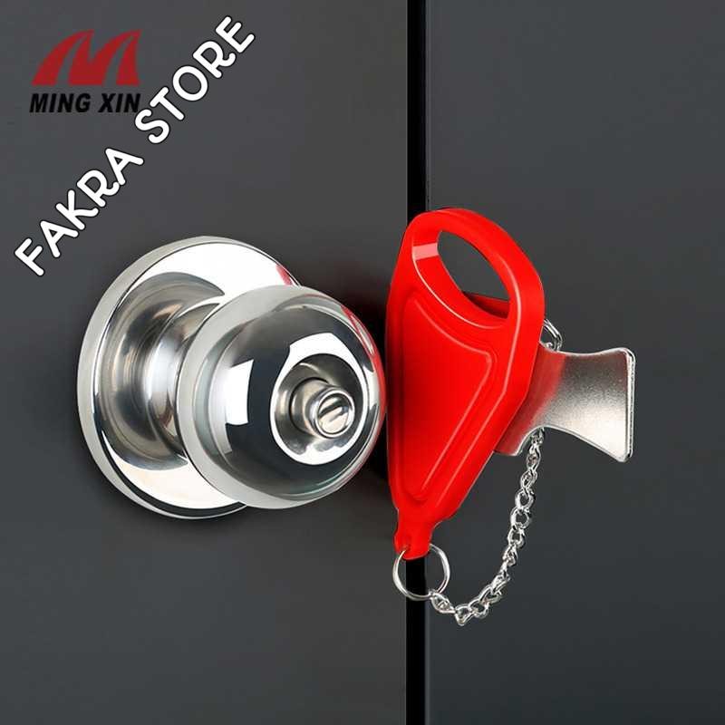 Jual Ming Xin Kunci Pintu Portable Anti Lockpick Door Lock 2 cm Hole ...