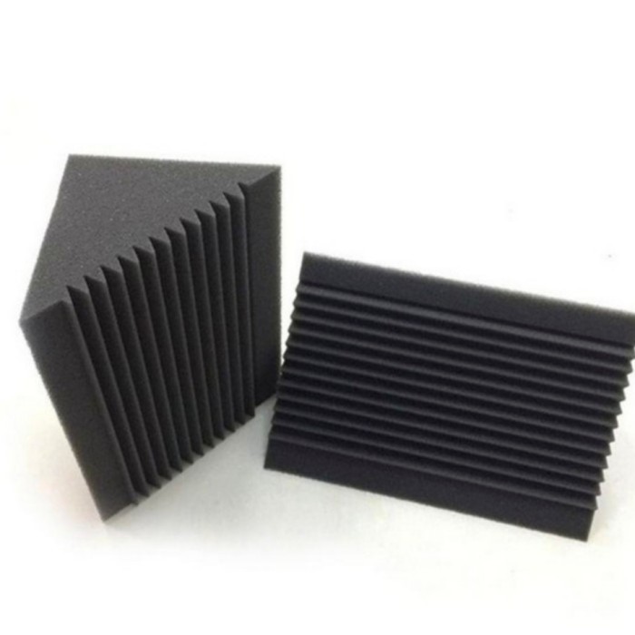 Jual Maca - Bass Trap Triangle Acoustic Foam Peredam Suara 50X25X25Cm ...
