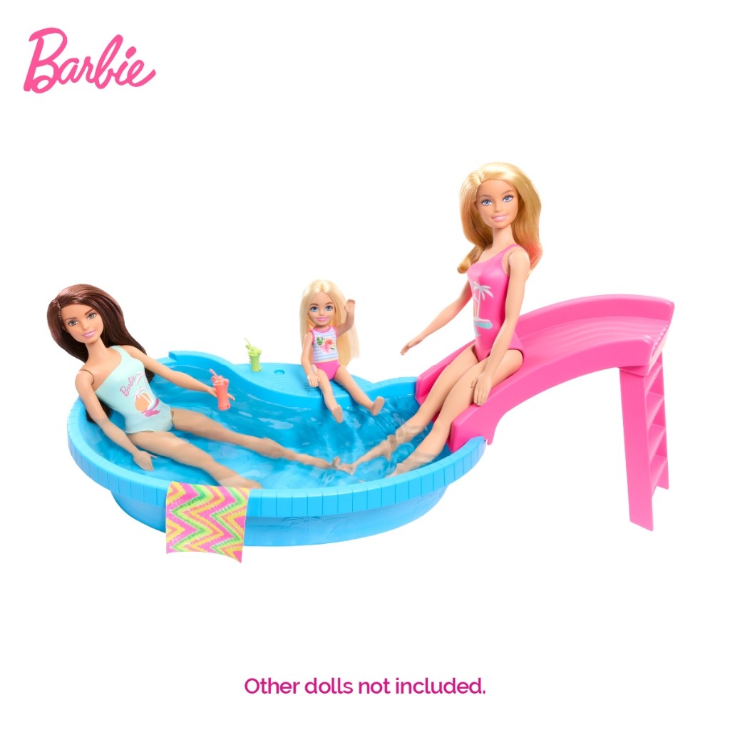 Jual [CLEARANCE SALE] Barbie Blonde and Pool Playset - Mainan Aksesoris ...
