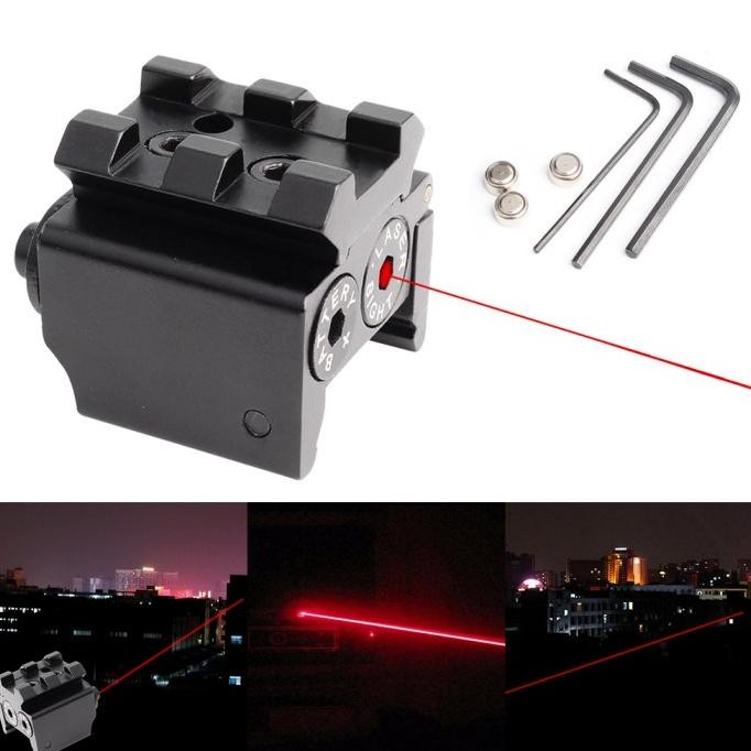Jual Infrared Laser Rangefinder, 20mm Mounting Digital Ruler Measure ...