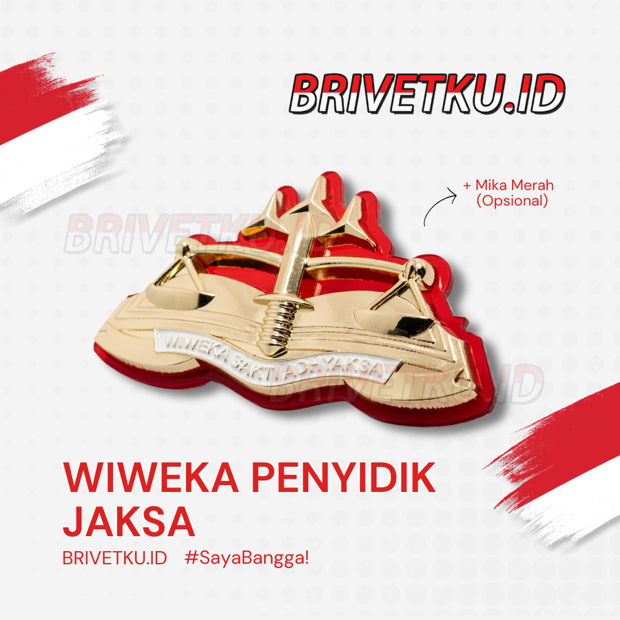 Jual Pin/Brivet Wiweka Penyidik Jaksa Exclusive | Shopee Indonesia