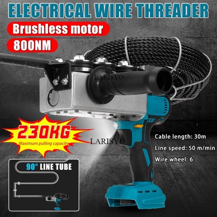 Jual OBRAL Electric Puller Electrical Wire Threader Stringing Wire ...