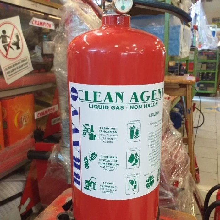 Jual APAR LIQUID GAS BERSIH HATRONE MAXIMUM OFF 6 KG NON HALON AF11 6 ...