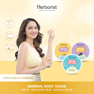 Herborist Mineral Body Scrub 200gr Mengangkat Sel Kulit Mati & Menjaga Kelembapan Kulit