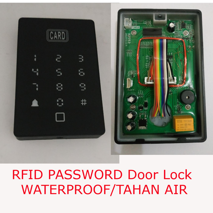 Jual Rfid & Password Door Lock Access Control System Set Murah | Shopee ...