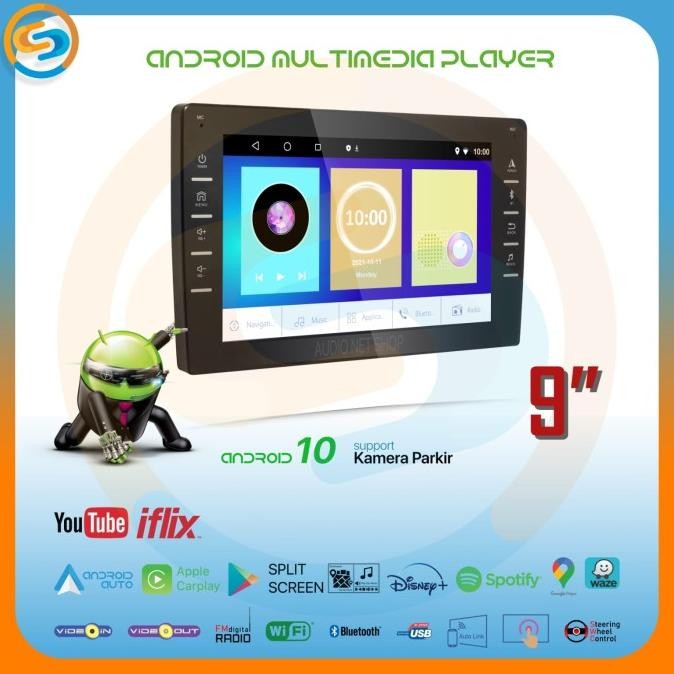 Jual Android Deckless HeadUnit Mobil 9 inch dan 10 Inch | Shopee Indonesia