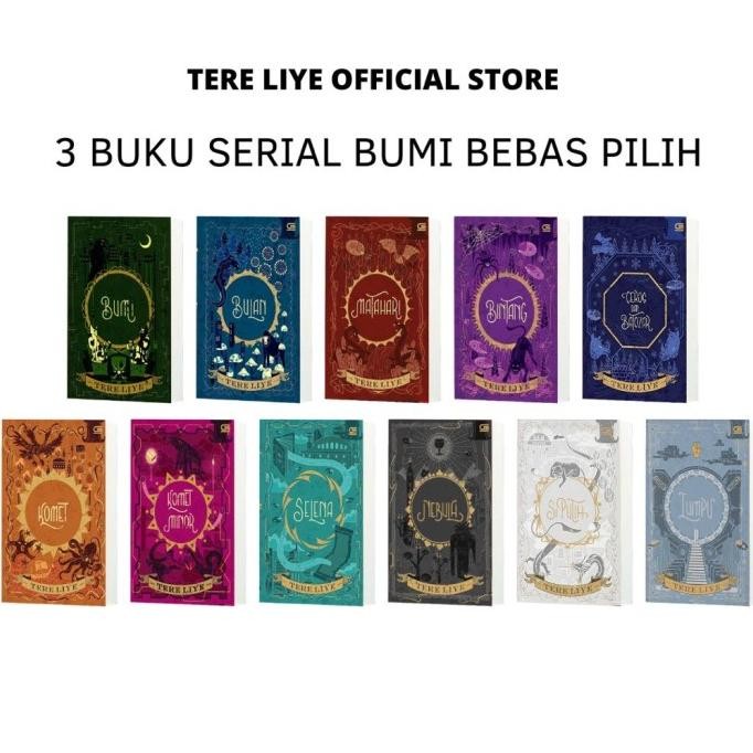Jual 3 Buku Serial BUMI Bebas Pilih | Shopee Indonesia