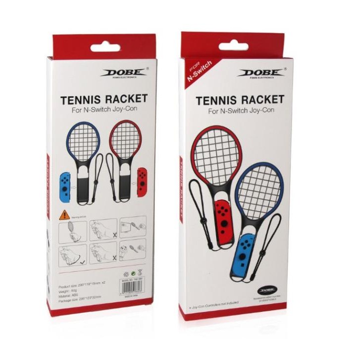 Jual Sale Dobe Tennis Racket For Nintendo Swtich Joy-Con Raket Tenis ...