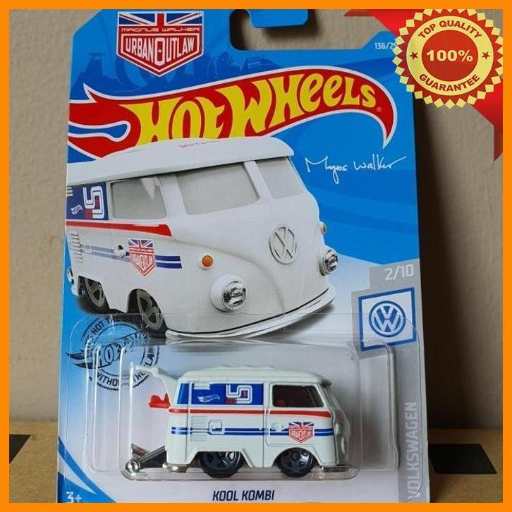 Jual HOTWHEELS VW VOLKSWAGEN KOOL KOMBI 2023 KUNING - MOONEYES di