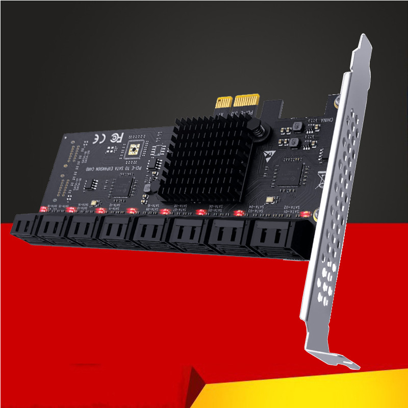 Jual Chi a Mining SATA PCIe Adapter 16 Port SATA III to PCI Express 3.0 ...