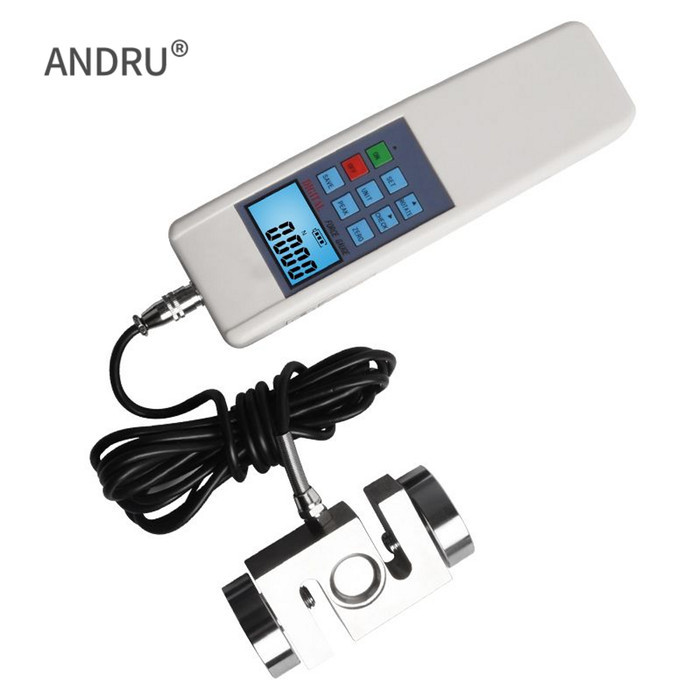 Jual Andru Instrument 1kn Digital Push Pull Force Gauge With S Type ...